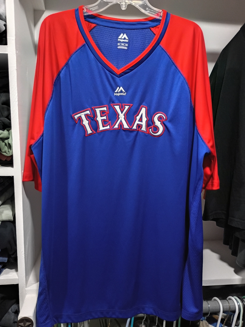 Majestic Texas Rangers MLB Baseball Jersey